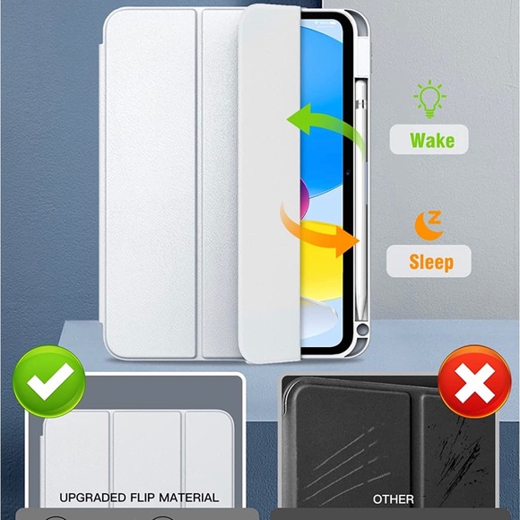 Case for iPad 10th Generation 2022 with Pencil Holder. - Picture 2 of 6